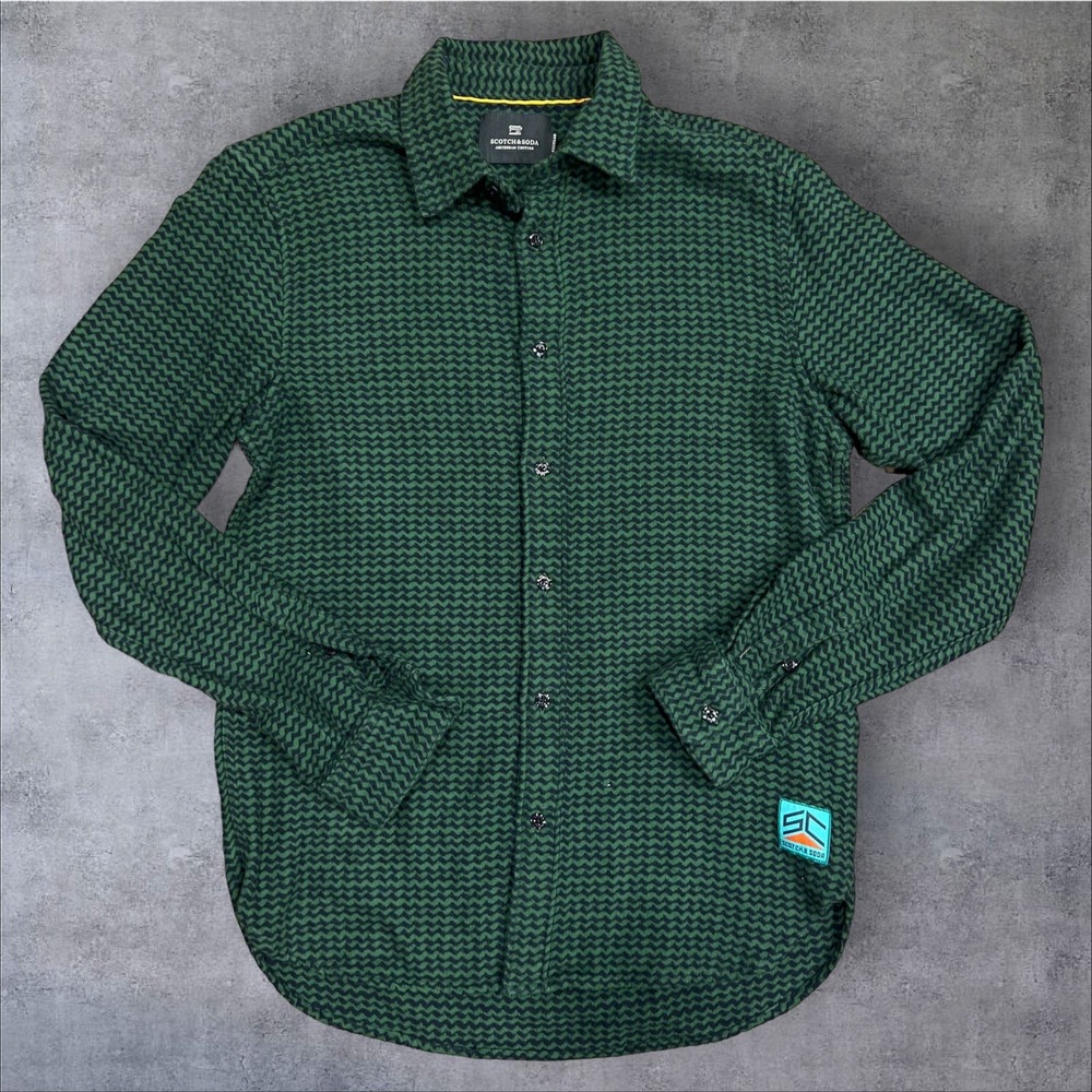 Scotch & Soda regular fit Button down shirt Medium super soft Cotton